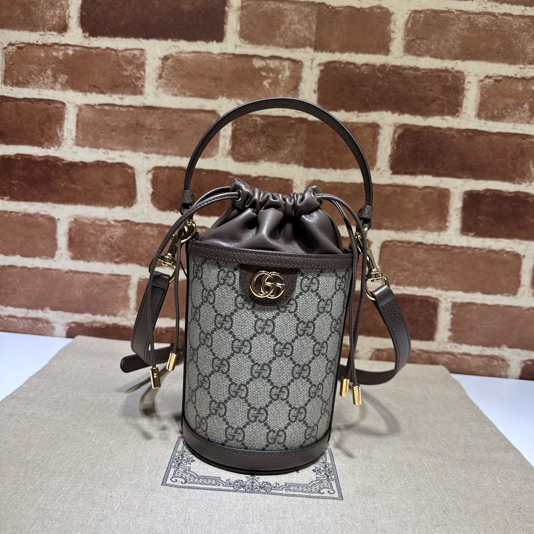 Gvc*1 Mini Ophidia Bucket Bag-11.5*23*8CM