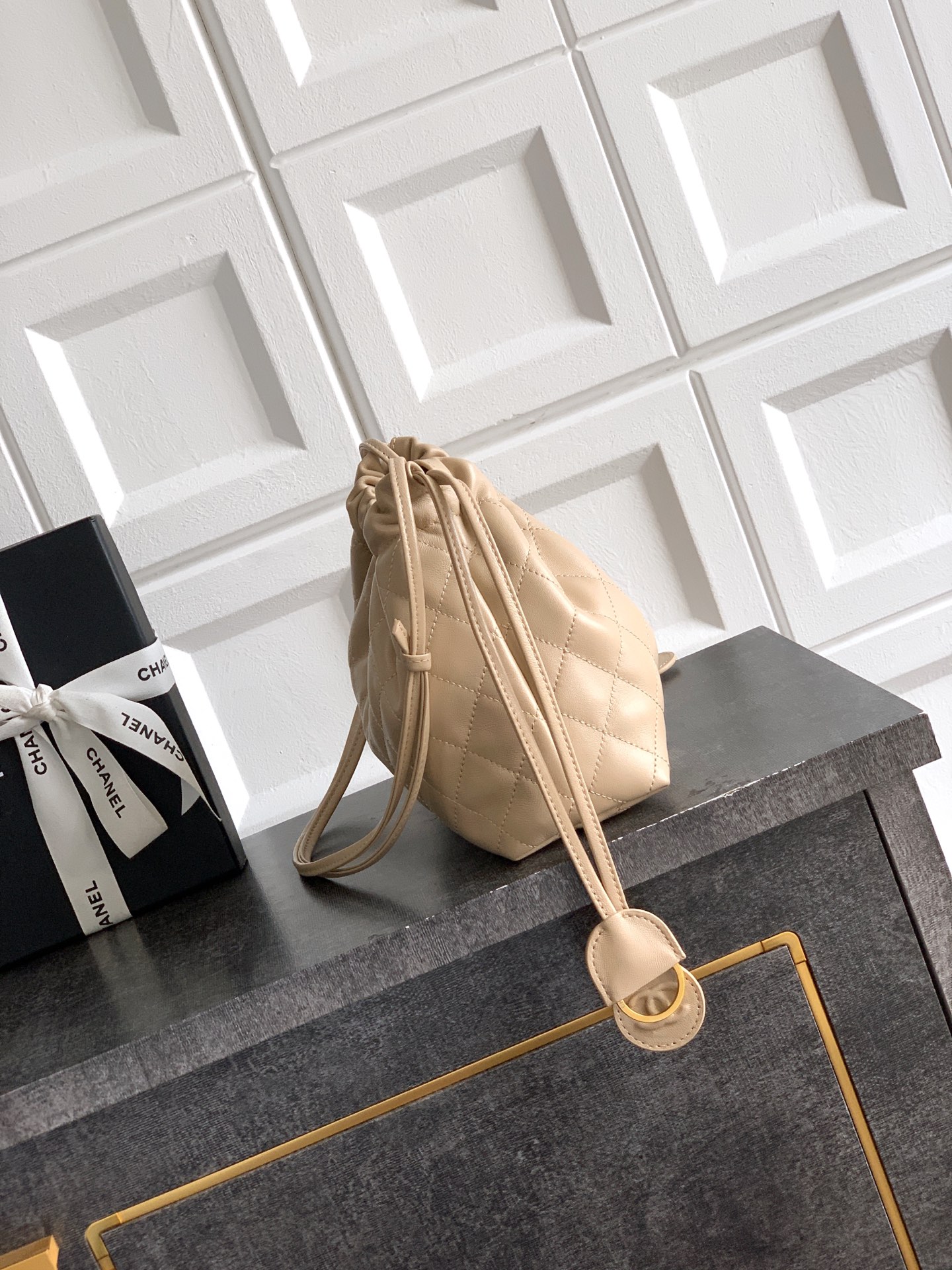 Ch@nel Spring Summer 2026 Hobo Bag-17x 22 x8CM