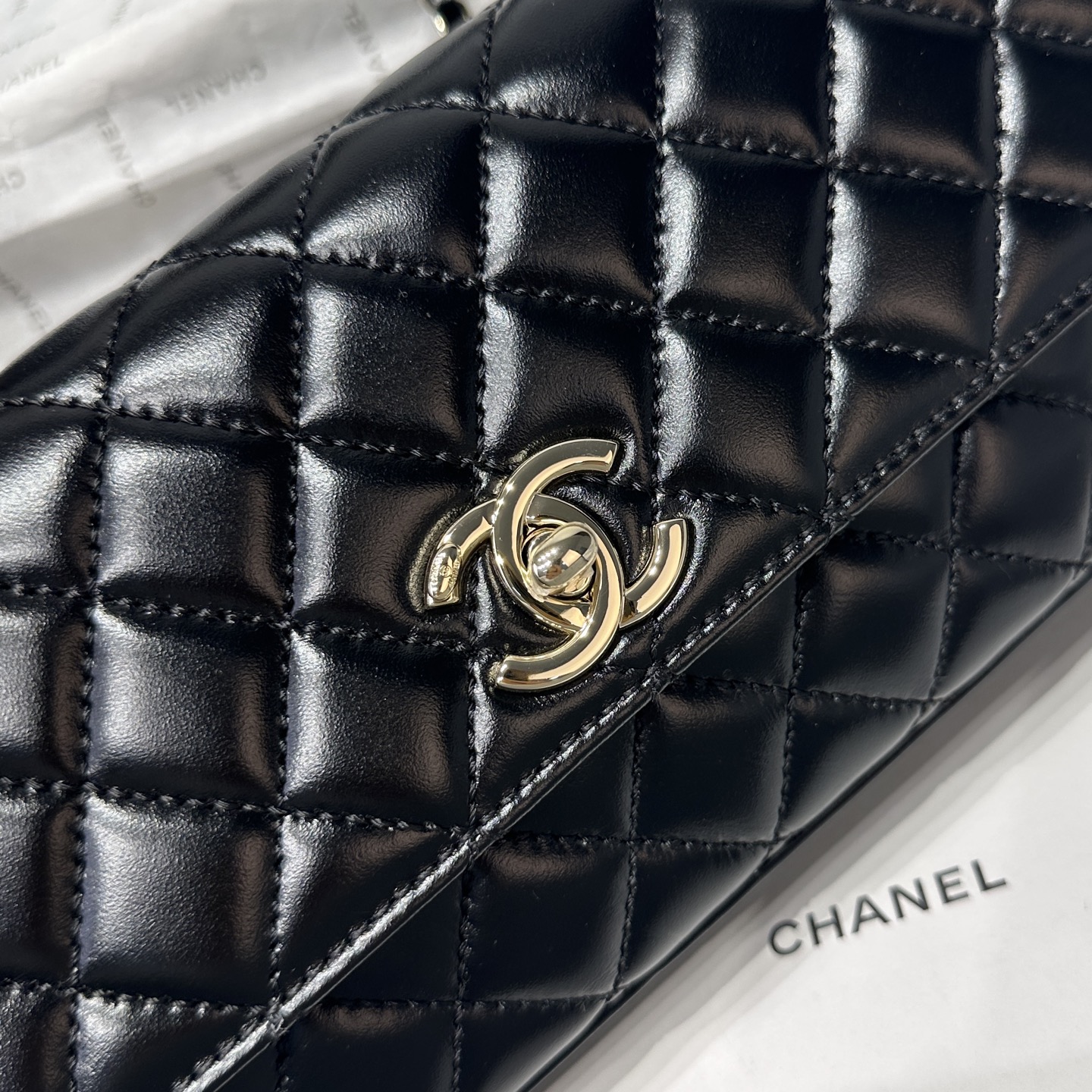 Ch@nel Coco Handle Flap Bag-32CM