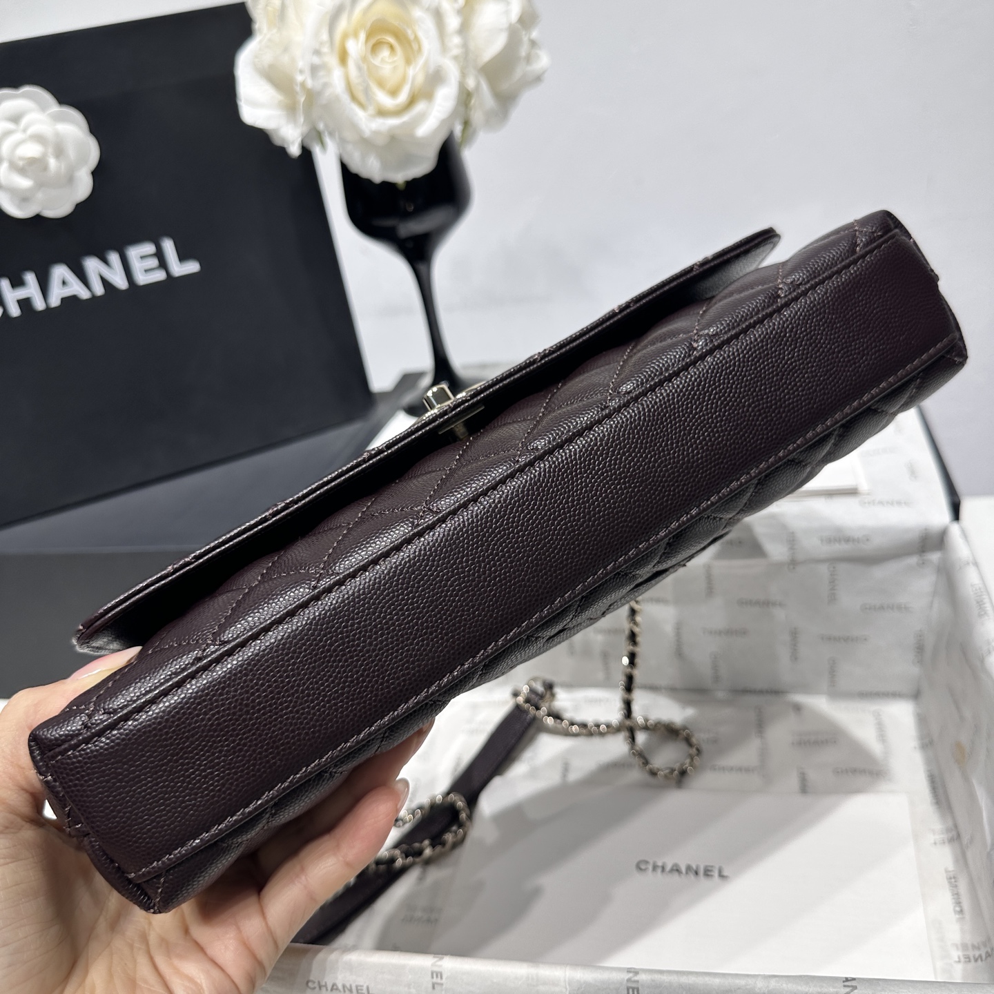 Ch@nel Coco Handle Flap Bag-32CM