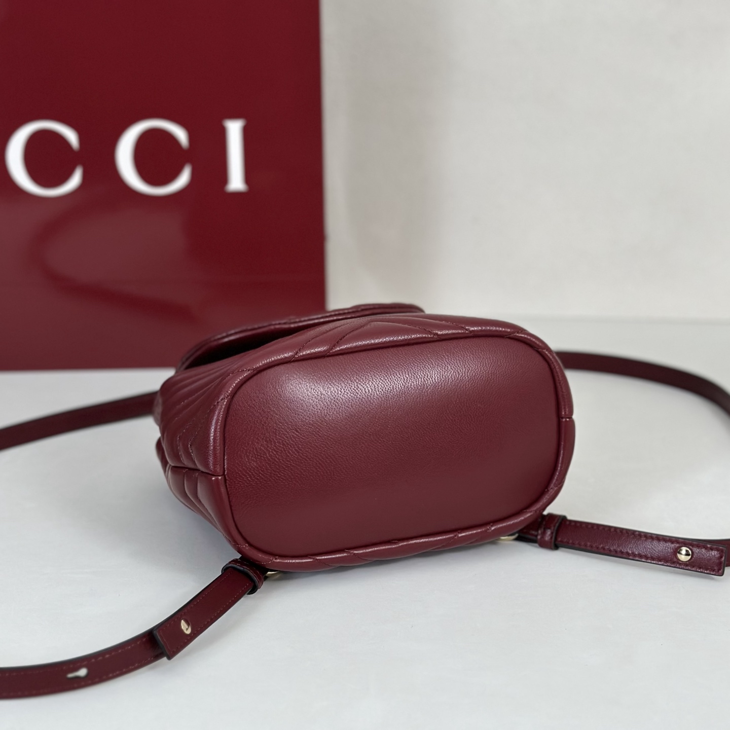 Gvc*1 Mini Marmont Backpack-20*11*18CM