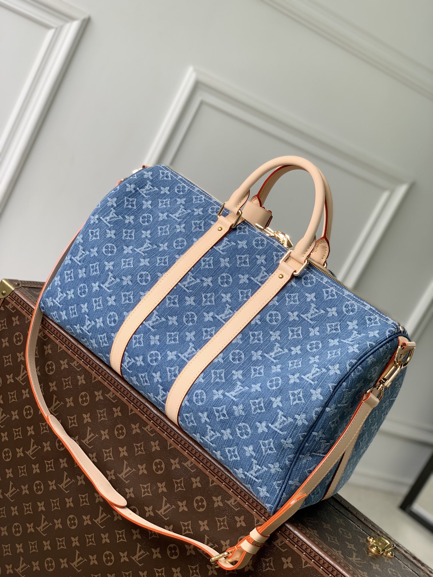 L0vis Vvtt0n Keepall Bandoulière 45-M27943-45 × 27 × 20CM