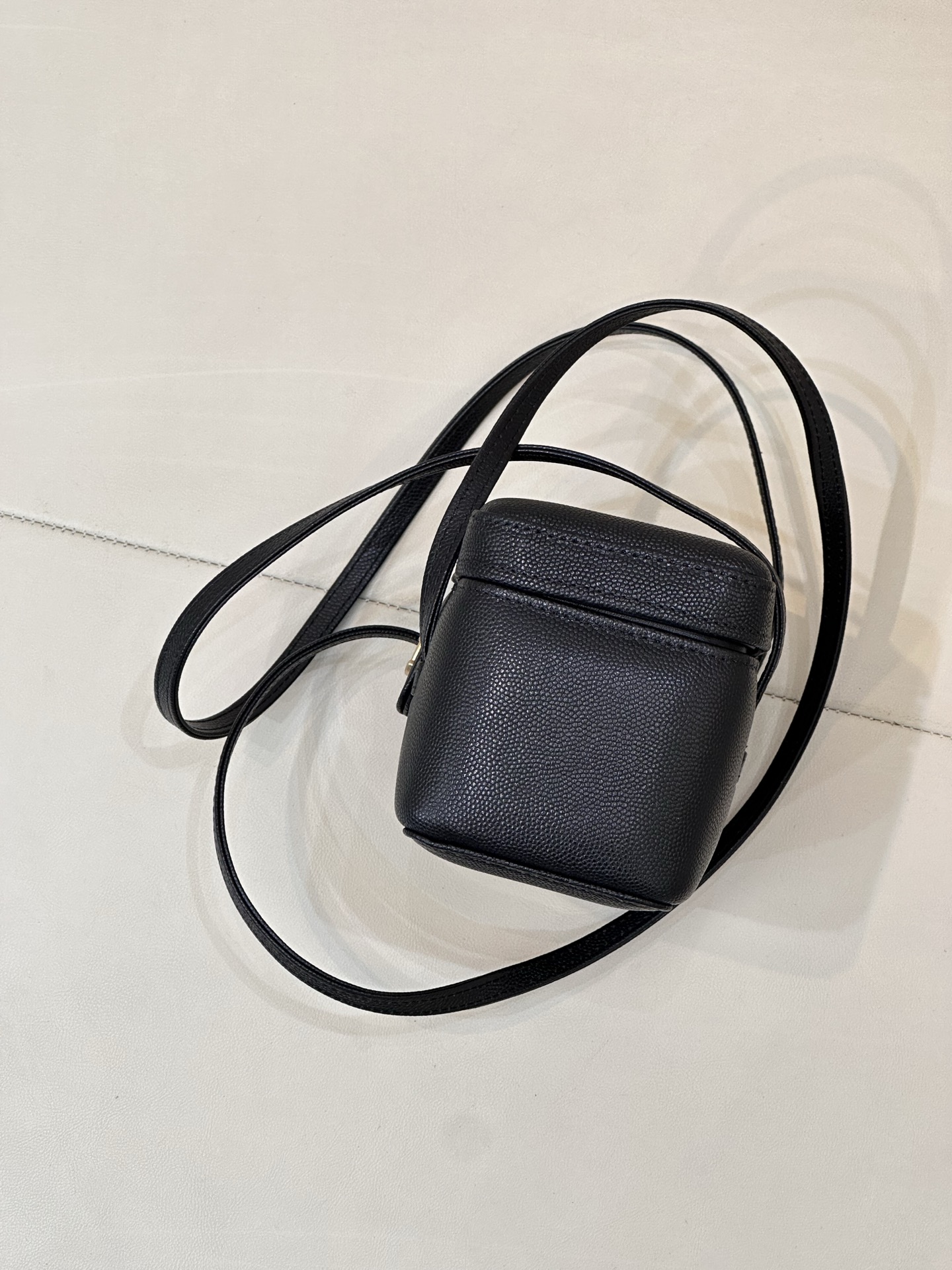 Ch@nel Long Vanity With Leather Strap-19CM