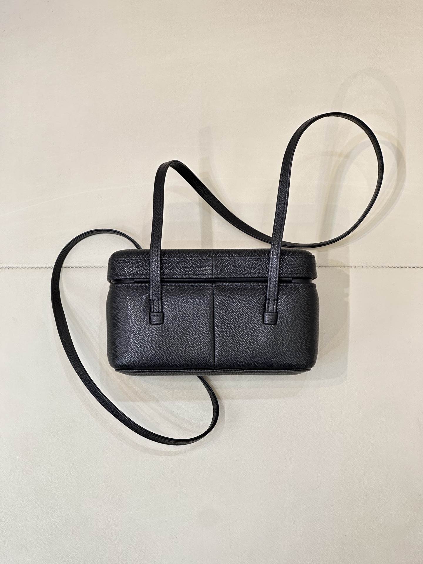 Ch@nel Long Vanity With Leather Strap-19CM
