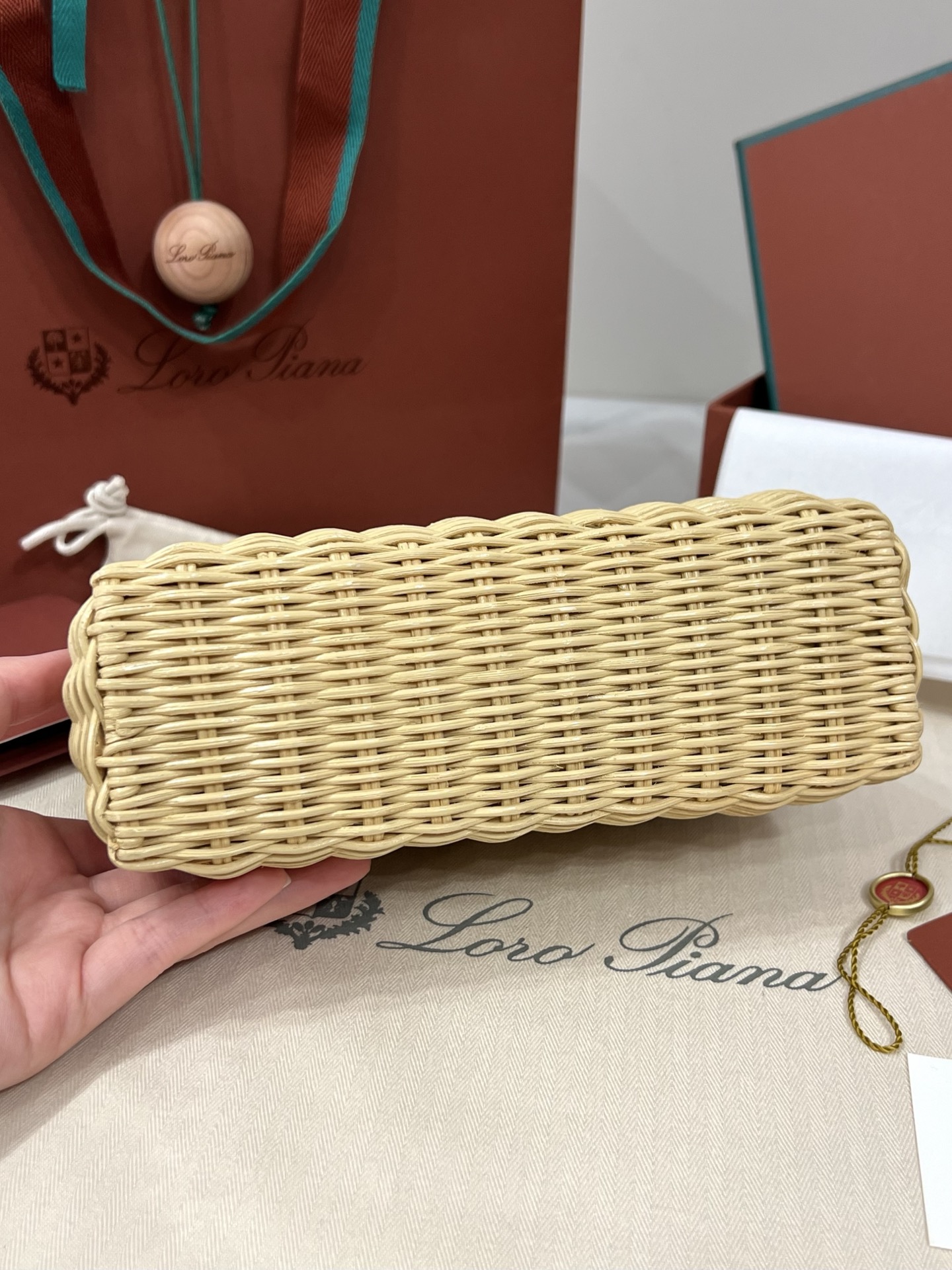 L0r0 P1ana Extra pocket L19 Bag-19*7*12CM