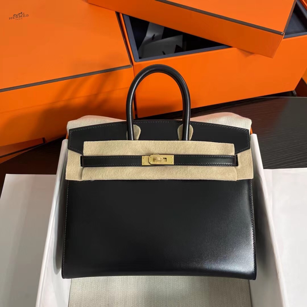 H**me5 Birkin Bag-Box Leather