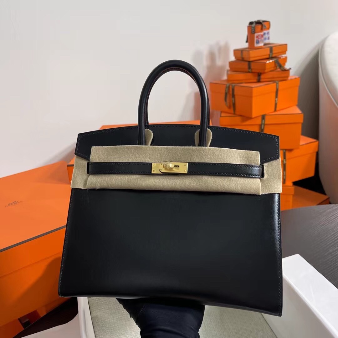 H**me5 Birkin Bag-Box Leather