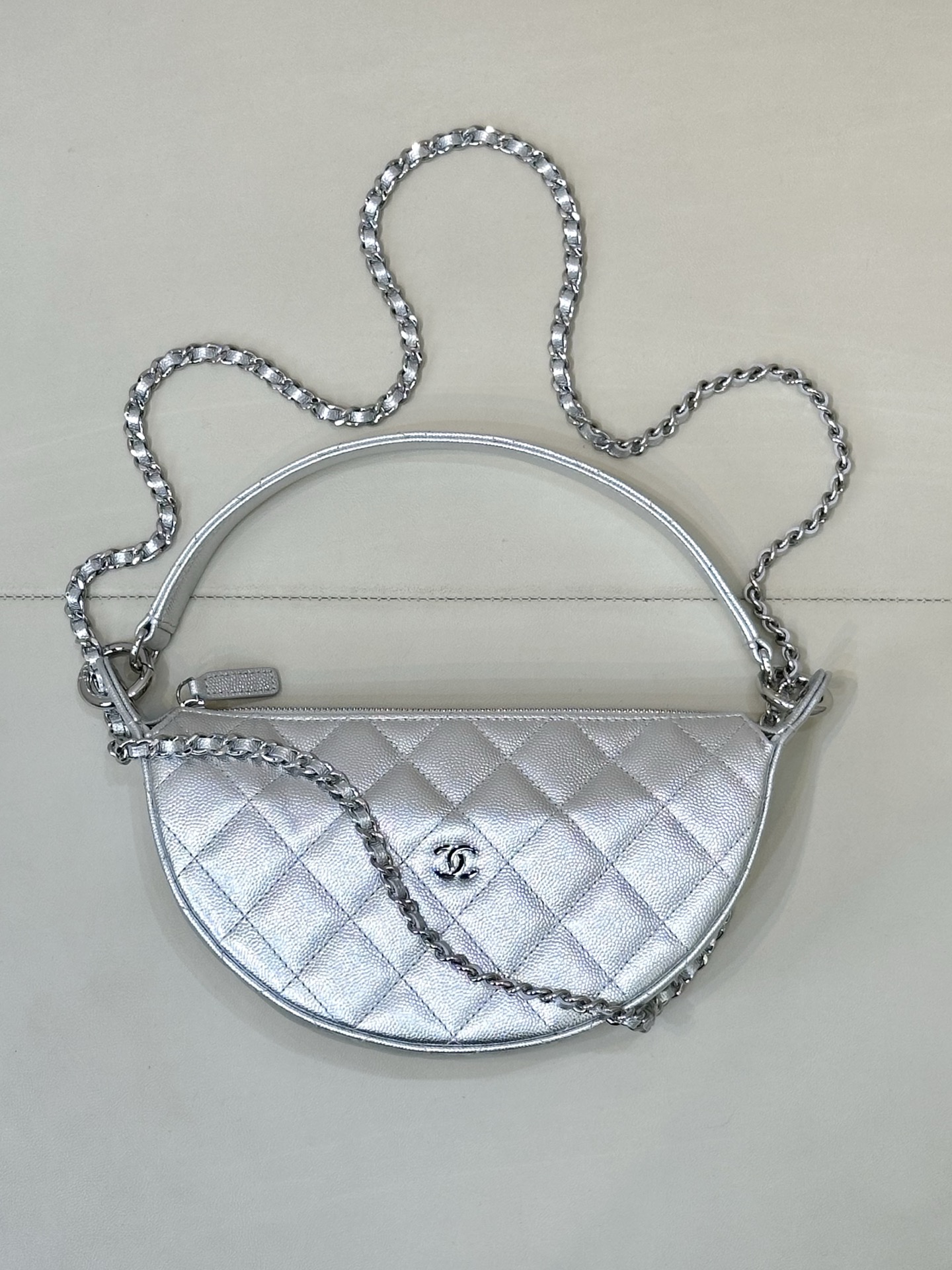 Ch@nel Clutch With Chain-15*22*6CM