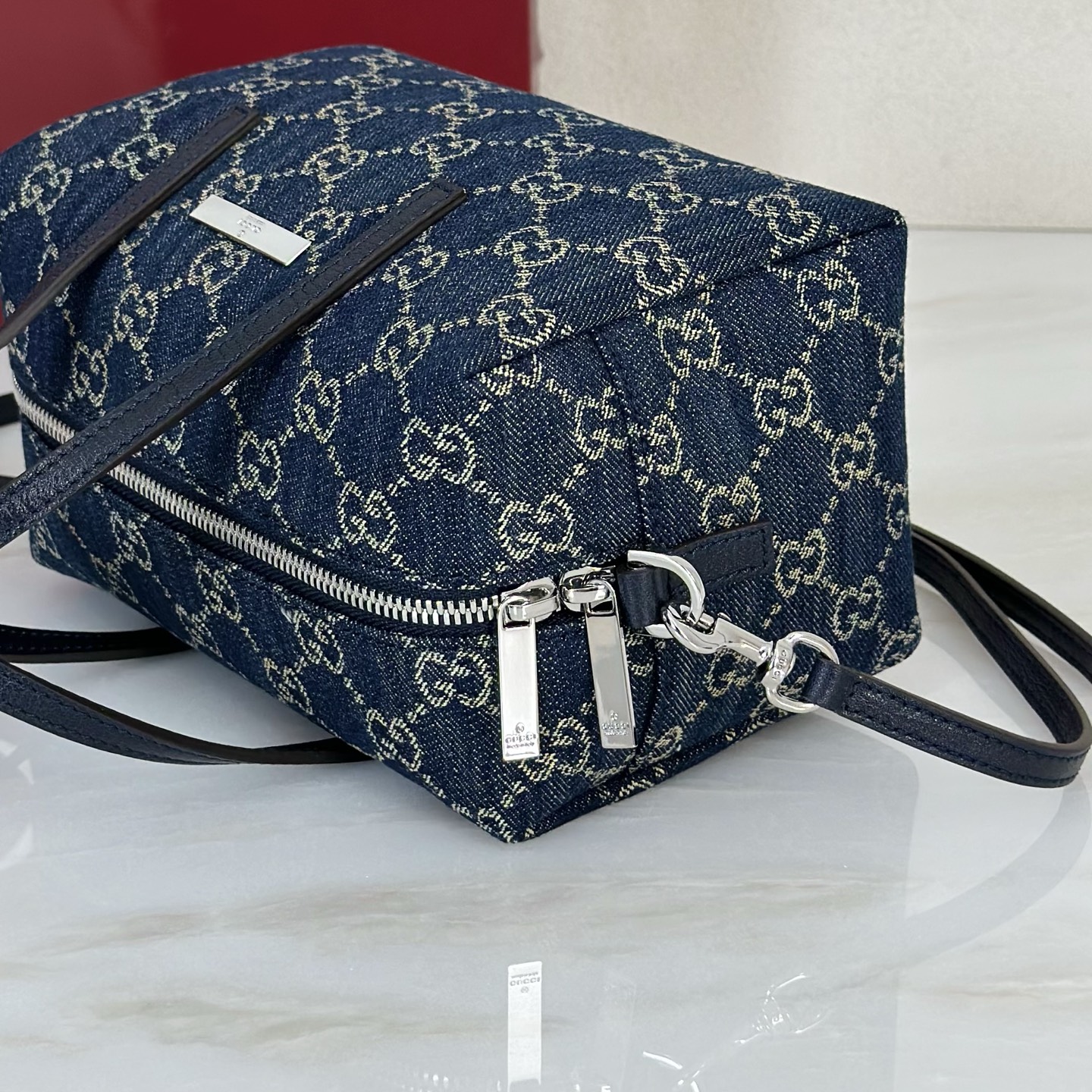 Guc*ci Small Boston Bag-20*12*11CM