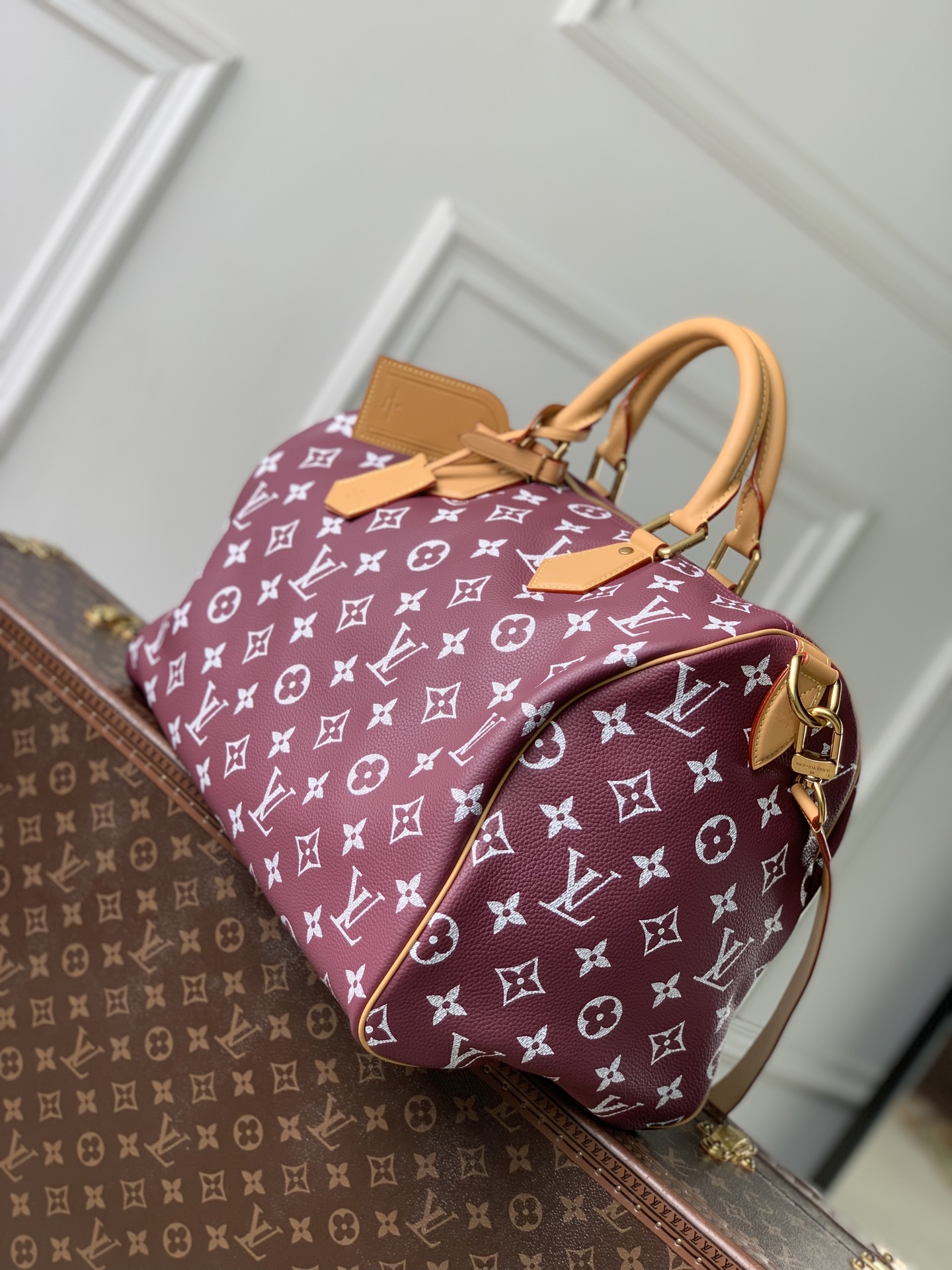 L0vis Vvtt0n Speedy P209 Bandoulière 40 Monogram Leather-4417-40 x 26 x 23CM