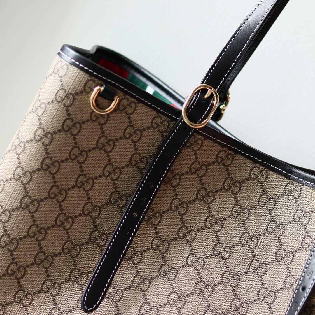 Guc*ci GG Emblem Bag-38*25*15CM