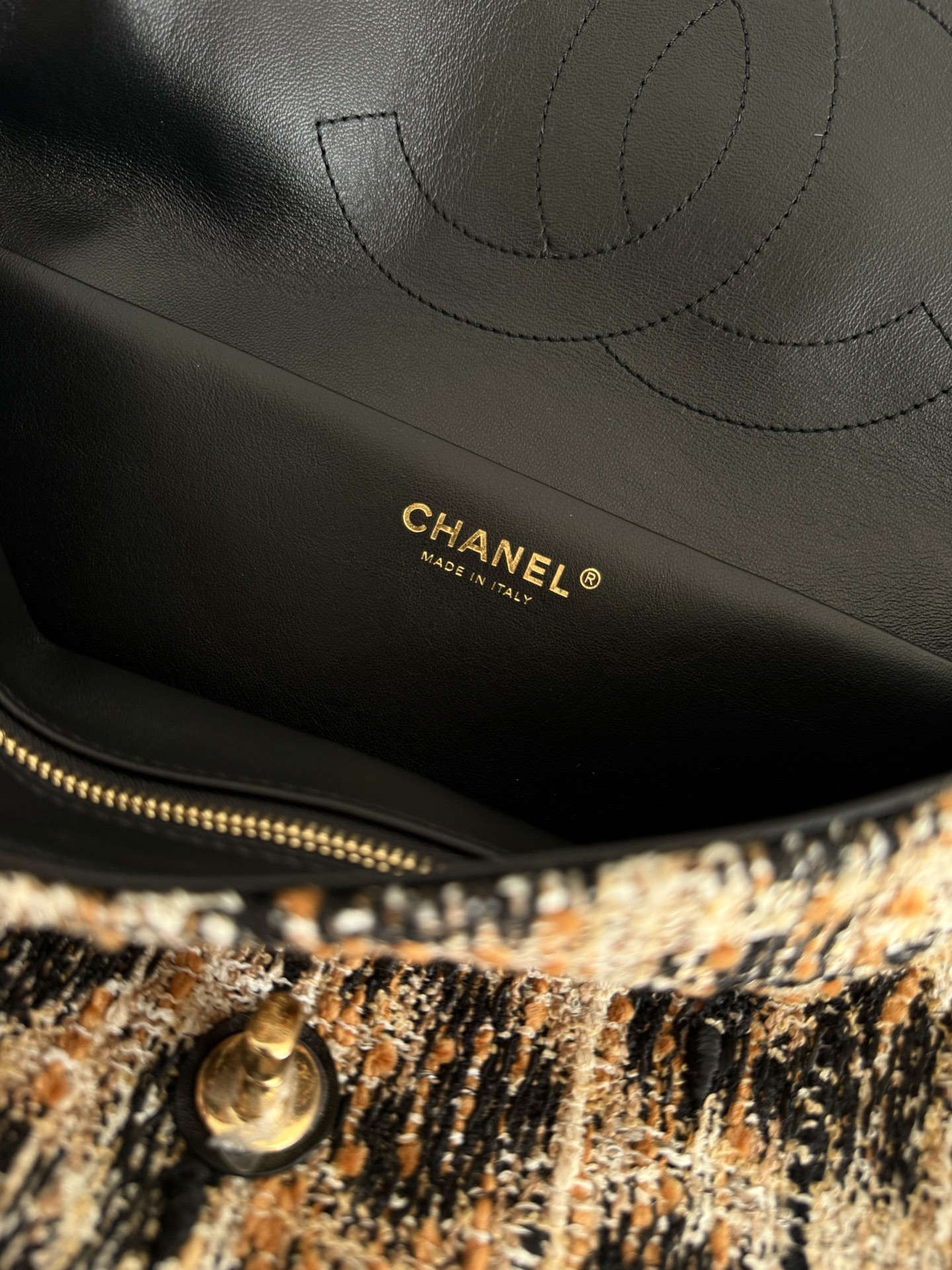 Ch@nel Flap Bag-19×32×10CM