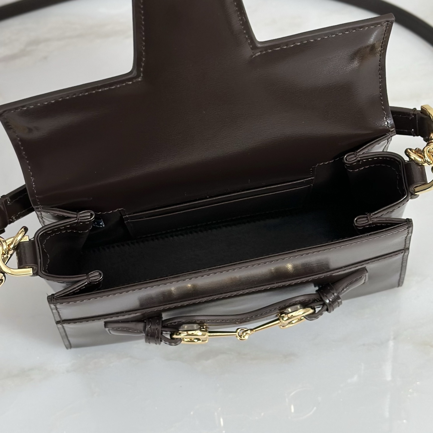 Guc*ci Horsebit Duomo Small Top Handle Bag-20*13.5*6CM