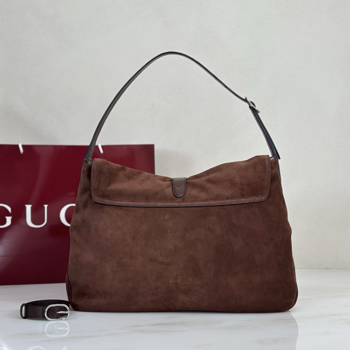 Gvc*1 Jackie Flap Large Crossbody Bag-43*29*5CM