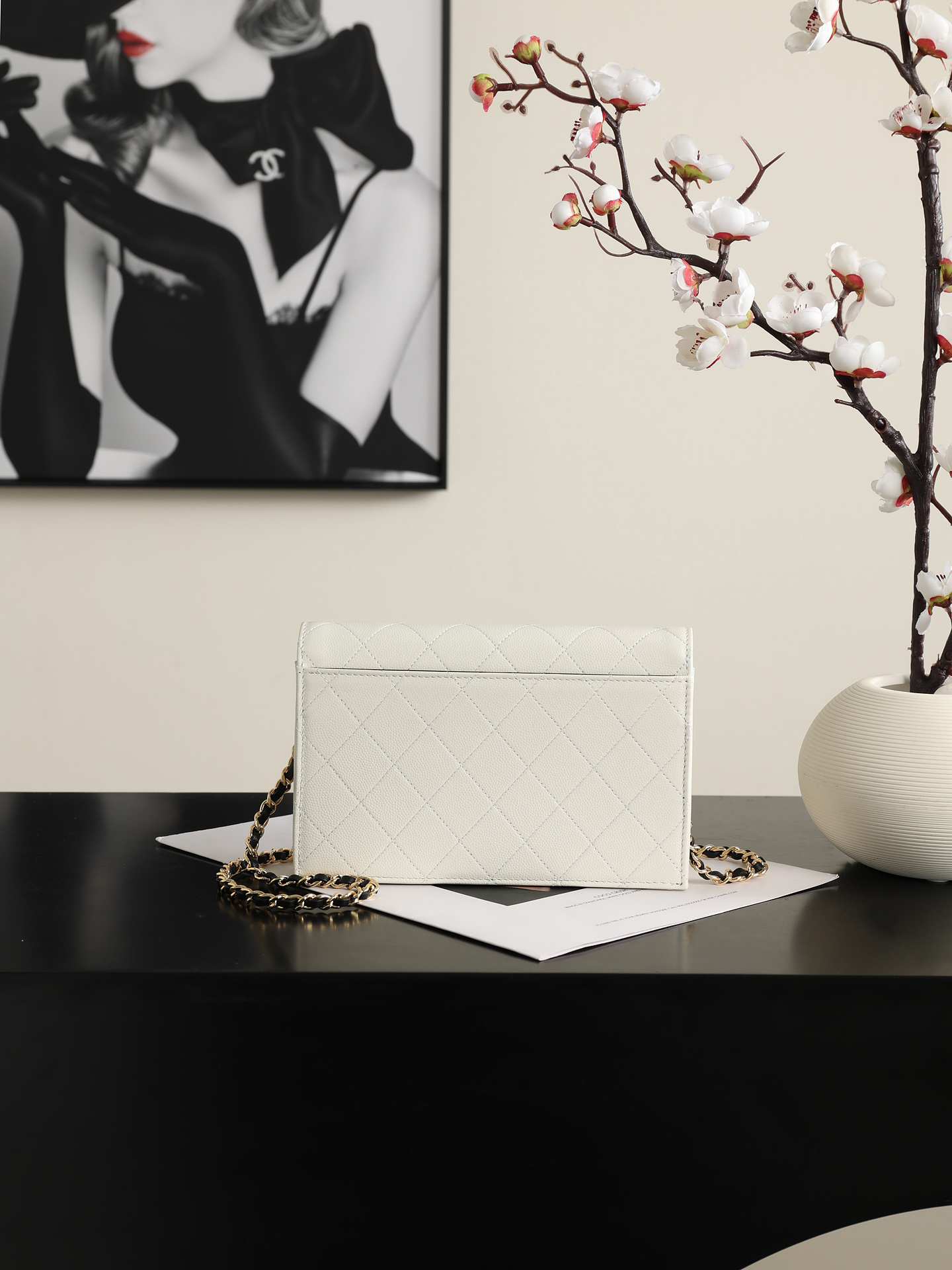 Ch@nel CC Wallet on Chain (WOC) Bag-12*19*4CM