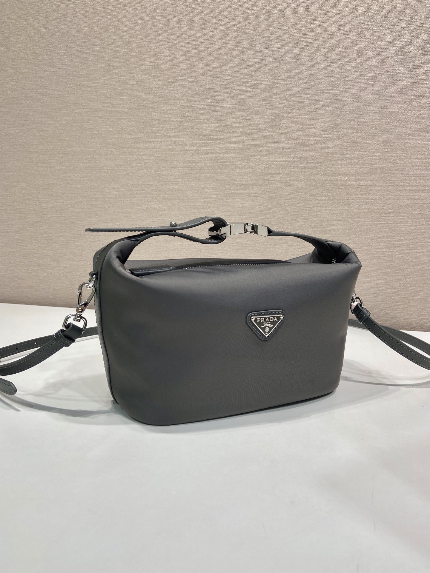 Pra*a Chérie Re-Nylon Mini Handbag-20*12*11CM