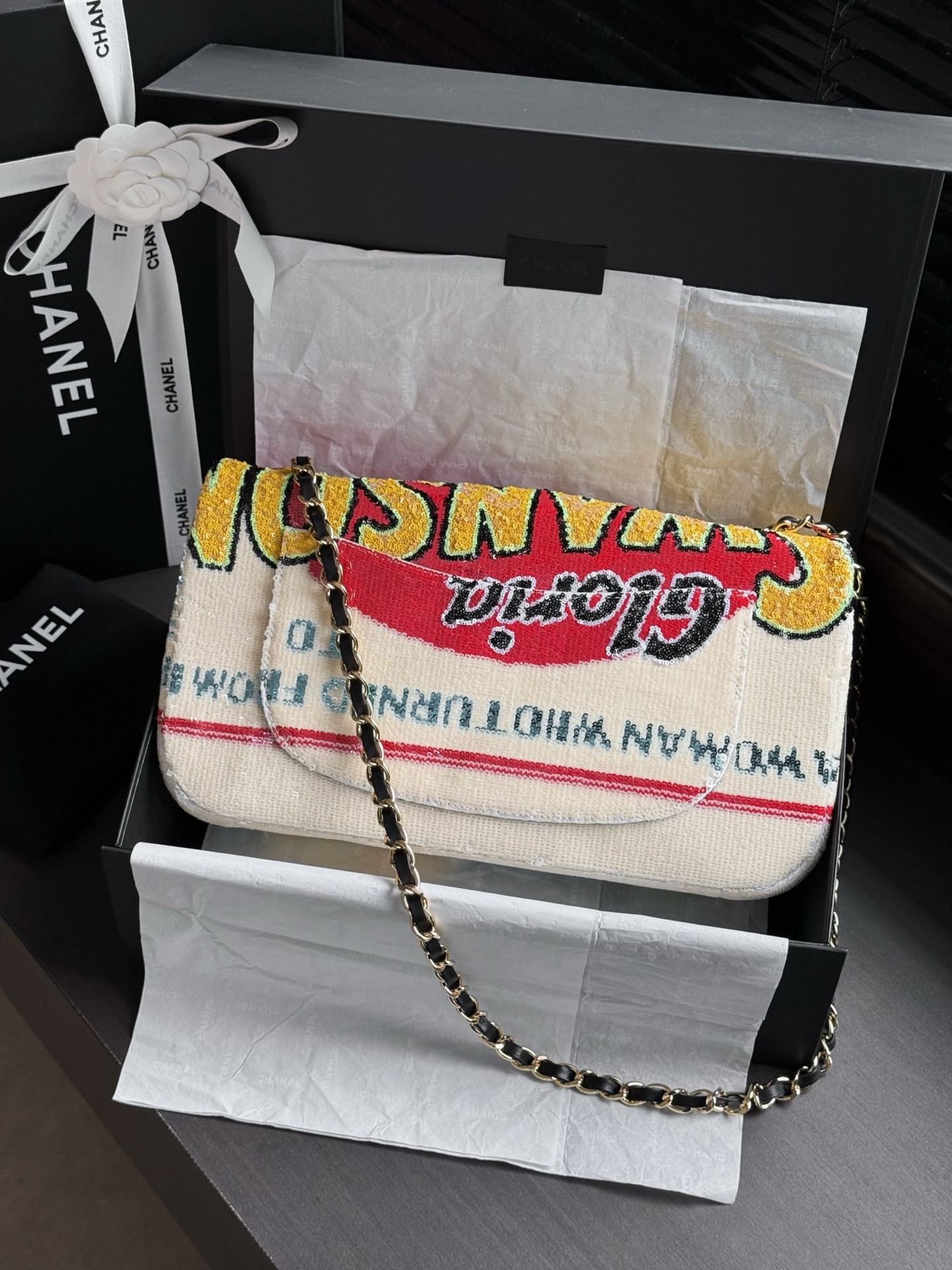 Ch@nel 26A Flap Bag -19.5*32*10CM