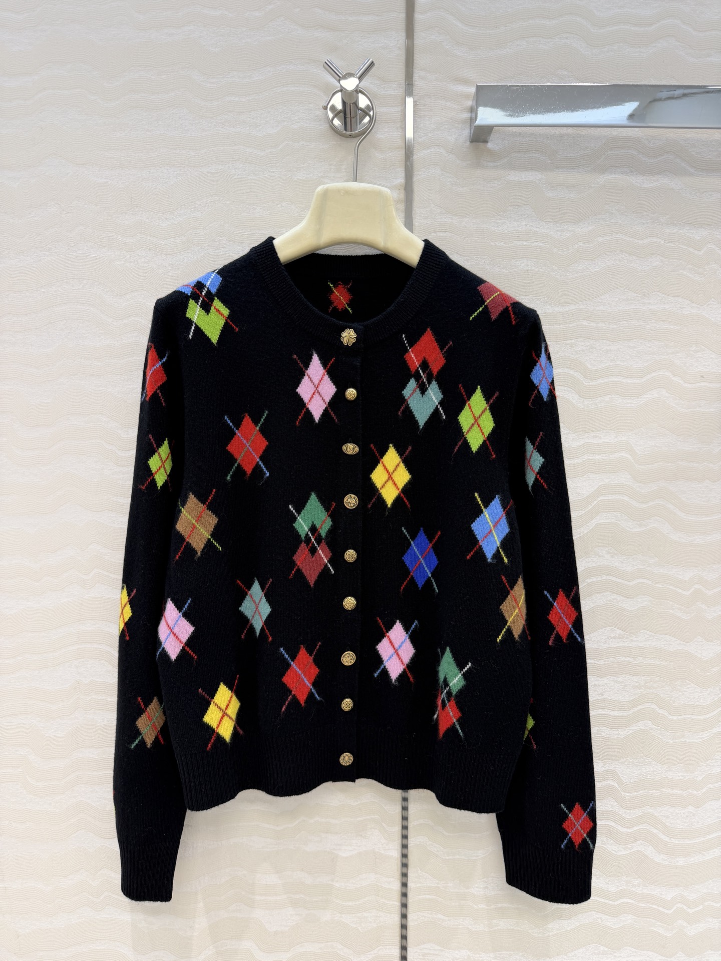 YMC Black Atomic Cardigan