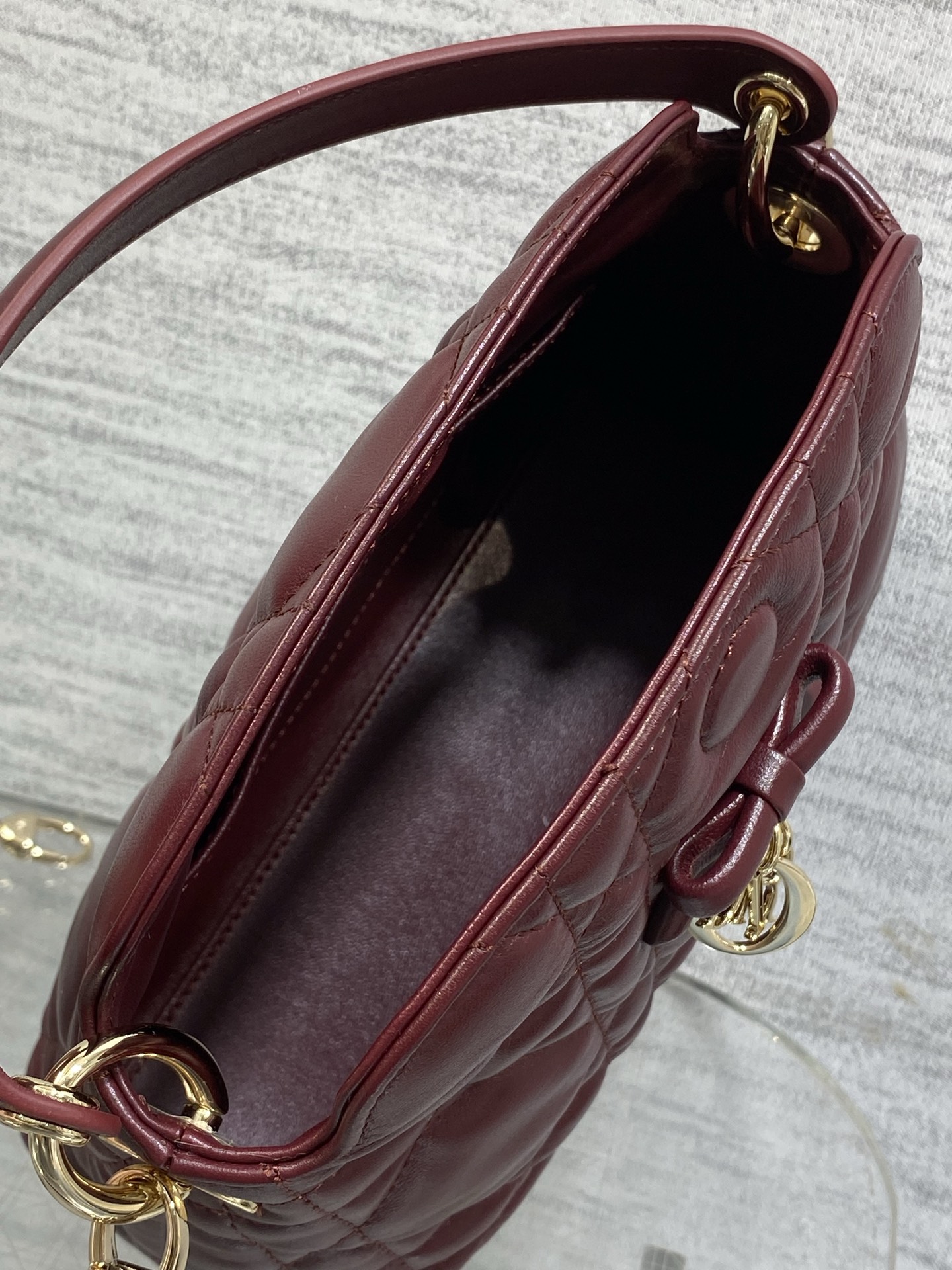 Di*or Top Handle Bag-22.5*9*13CM