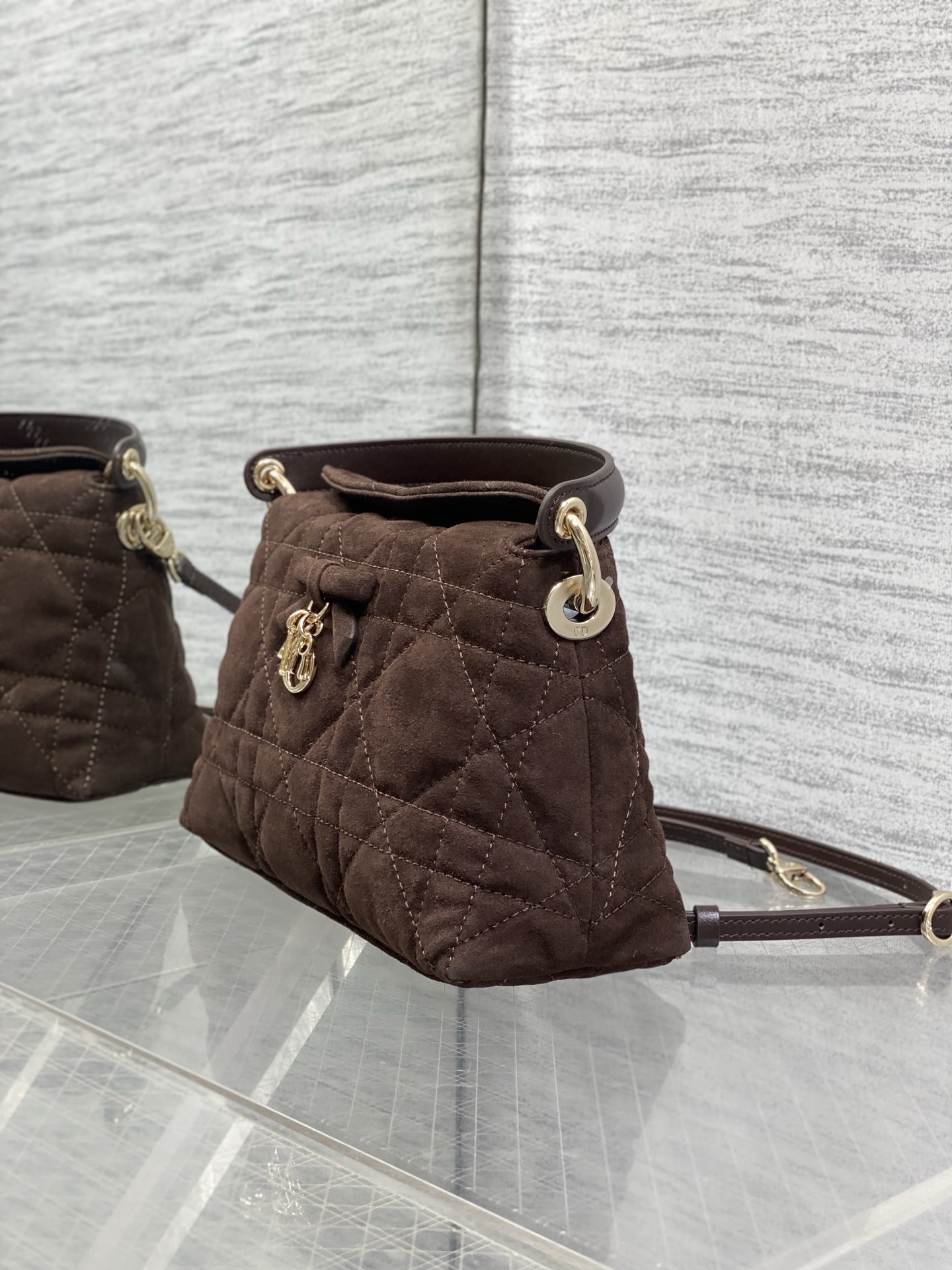 Di*or Top Handle Bag-22.5*9*13CM