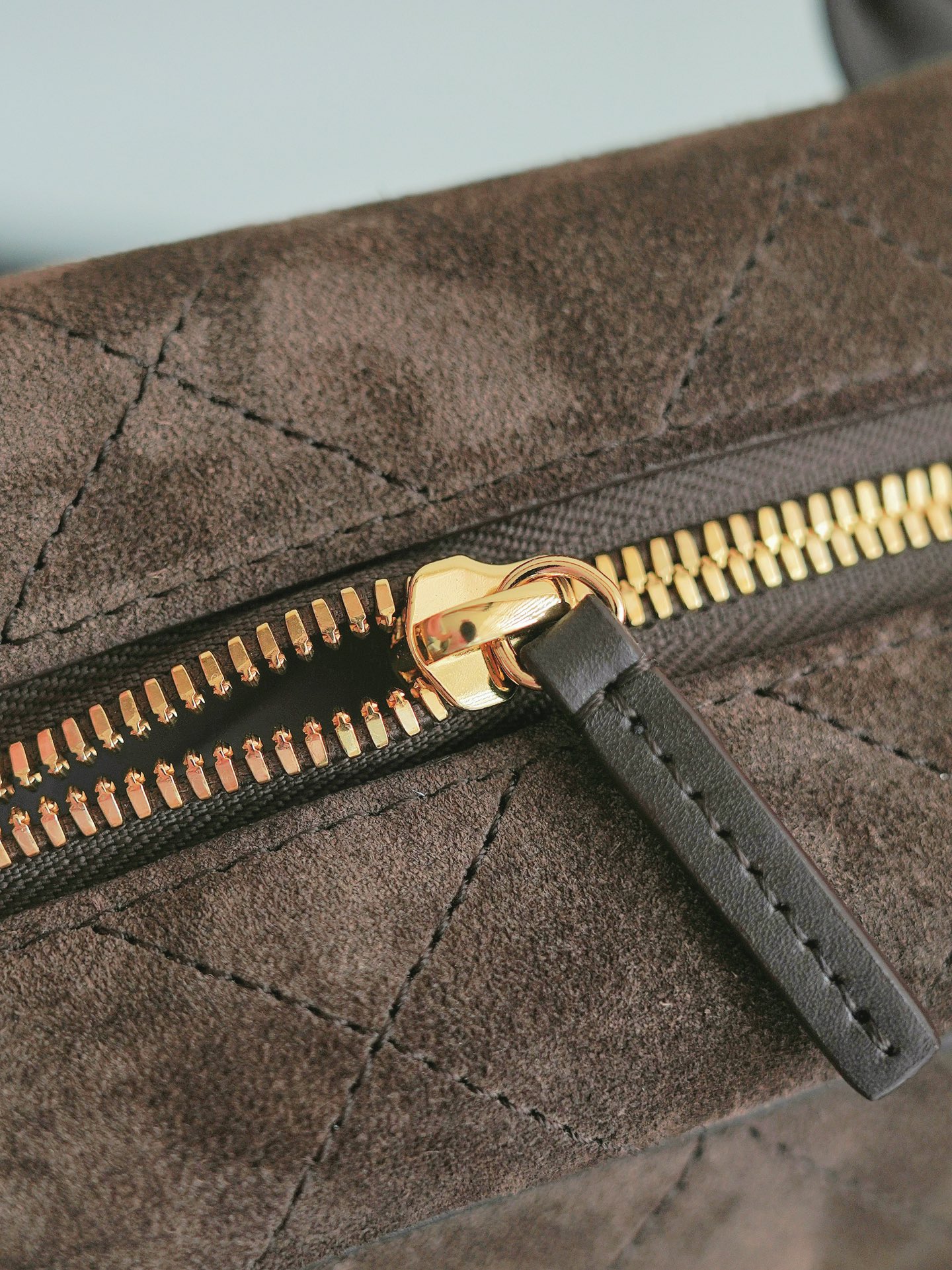 Ch@nel Suede Calfskin Perfect Bowling Bag